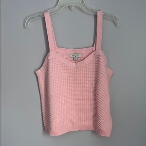 Sandy Liang x Target Sweater Tank Top -  Pink